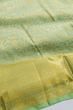 Kanchipuram Silk Brocade Pastel Green Saree