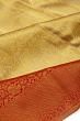 Kanchipuram Silk Tissue Brocade Gold Saree