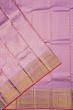 Kanchipuram Silk Brocade Lavender Saree