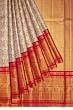 Kanchipuram Silk Tissue Brocade Gold Saree