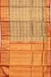 Kanchipuram Silk Tissue Brocade Gold Saree