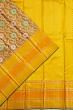 Kanchipuram Silk Brocade Brown Saree