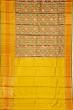 Kanchipuram Silk Brocade Brown Saree