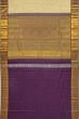 Kanchipuram Silk Brocade Cream Saree