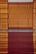 Kanchipuram Silk Checks And Butta White Saree