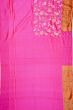 Paithani Silk All Over Embroidery Jaal Pink Saree