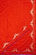 Banarasi Silk Butta Red Saree