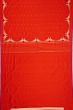 Banarasi Silk Butta Red Saree