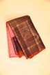 Kanchipuram Silk Brocade Pink Saree