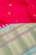Gadwal Silk Butta Pink Saree