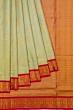 Kanchipuram Silk Tissue Butta Pista Green Saree