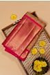 Kanchipuram Silk Tissue Brocade Sandalwood Saree