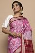 Sambalpuri Silk Ikat Pink Saree