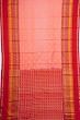 Kanchipuram Silk Twill Butta Peach Saree