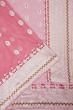 Banarasi Kora Organza Butta Pink Saree