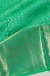 Kanchipuram Silk Brocade Sea Green Saree