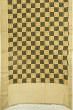 Chanderi Silk Printed Cream Saree