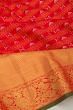 Kanchipuram Silk Brocade Red Saree