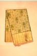 Kanchipuram Silk Tissue Brocade Gold Saree