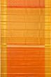 Taranga Kanchi Silk Tissue Brocade Orange Saree