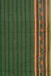 Chanderi Cotton Kanta Work Green Saree