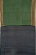 Chanderi Cotton Kanta Work Green Saree