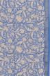 Chanderi Cotton Floral Printed Blue Saree