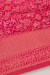 Banarasi Silk Brocade Pink Saree