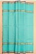 Kanchipuram Silk Checks Blue Saree