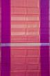 Taranga Kanchi Silk Checks Purple Saree