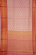 Kanchipuram Silk Tissue Brocade Pink Saree