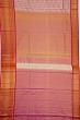 Kanchipuram Silk Tissue Brocade Pink Saree