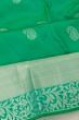 Taranga Kanchi Silk Butta Green Saree