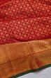 Kanchipuram Silk Brocade Red Saree