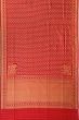 Banarasi Silk Kadwa Real Zari Red Saree