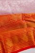 Kanchipuram Silk Brocade Lavender Saree