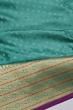 Banarasi Silk Jacquard Butta Sea Green Saree