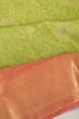 Kanchipuram Silk Brocade Green Saree