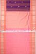 Kanchipuram Silk Brocade Purple Saree