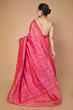 Banarasi Silk Jaal Pink Saree