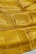 Kanchipuram Silk Tissue Brocade Gold Saree