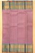 Kanchipuram Silk Brocade Lavender Saree