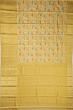 Kanchipuram Silk Tissue Brocade Gold Saree