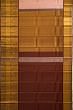 Kanchipuram Silk Checks And Butta Peach Saree