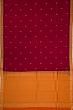 Taranga Kanchi Silk Butta Maroon Saree