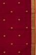 Taranga Kanchi Silk Butta Maroon Saree