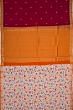 Taranga Kanchi Silk Butta Maroon Saree