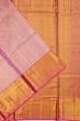 Kanchipuram Silk Tissue Brocade Pink Saree