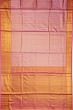 Kanchipuram Silk Tissue Brocade Pink Saree