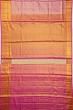 Kanchipuram Silk Tissue Brocade Pink Saree